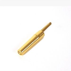 Tobias Wong gold coke spoon bic pen cap necklace